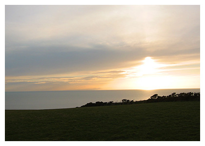 Almanack Feature: Cumbria, England / The Irish Sea at Sunset