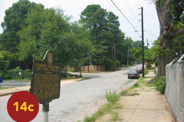 STOP 14c: "Cleburne's Division beyond Smith's Flank (Haas Avenue, off Glenwood)" [2004]