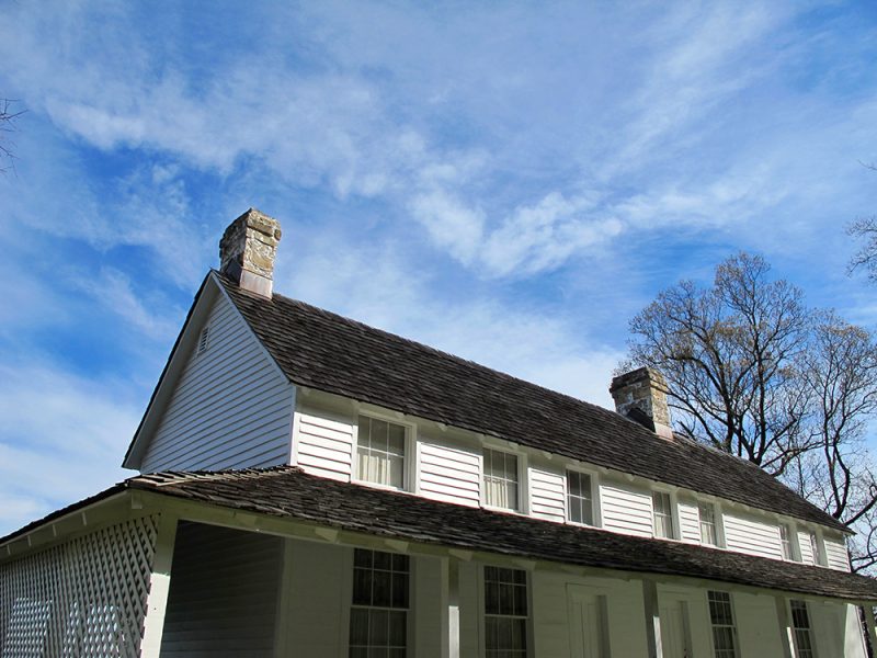 Battles for Chattanooga: [2015] The Cravens House, high clouds, clear autumn day