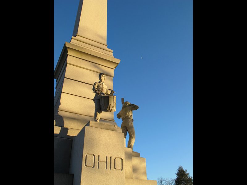 Battles for Chattanooga: [2014] Ohio Monument and a half-moon
