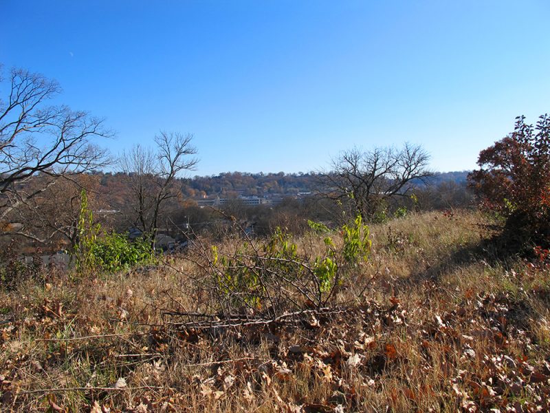 Battles for Chattanooga: [2014] Right of the Missionary Ridge line from Orchard Knob, assaulted by Sheridan's Division